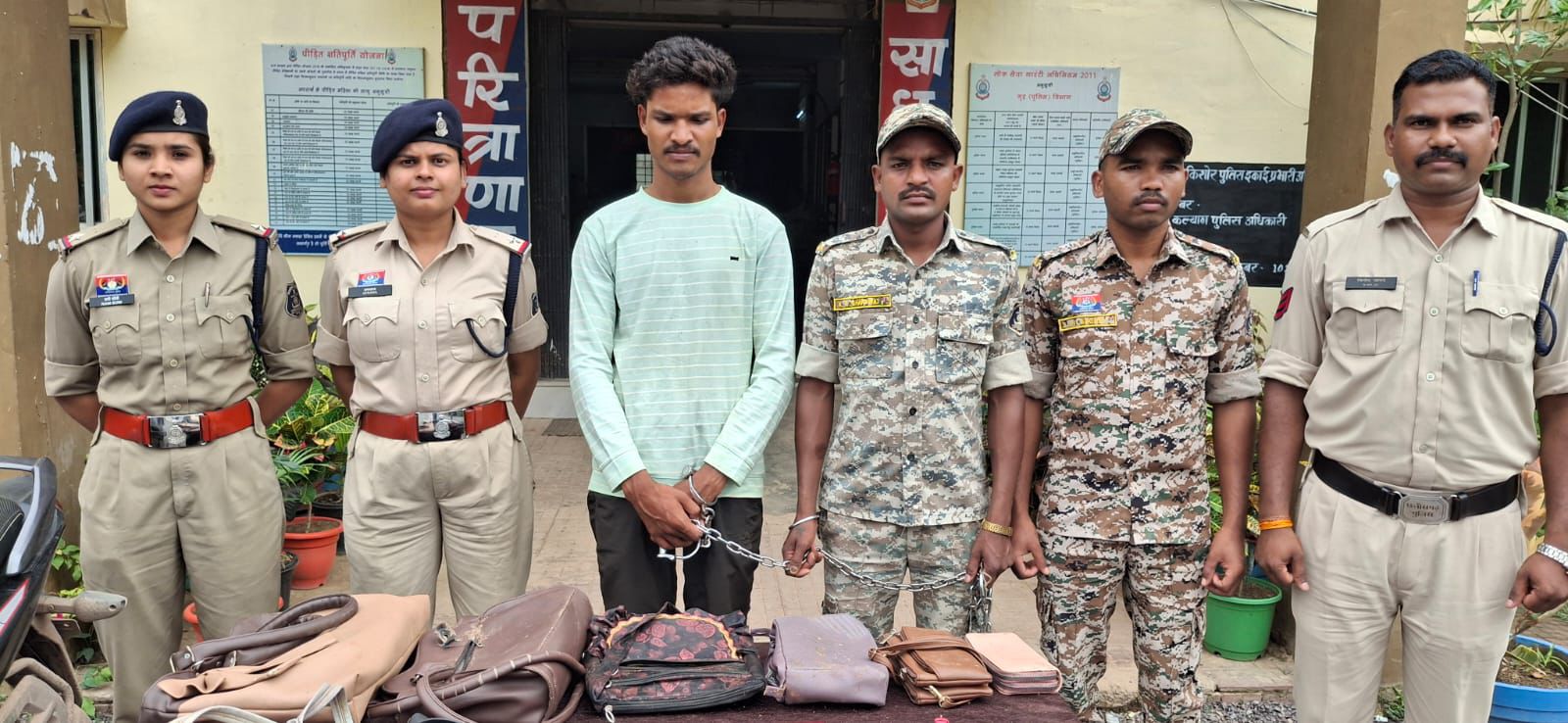 जगदलपुर : शहर में आतंक मचाने वाला नकाबपोश झपटमार गिरफ्तार, 9 वारदातों का खुलासा